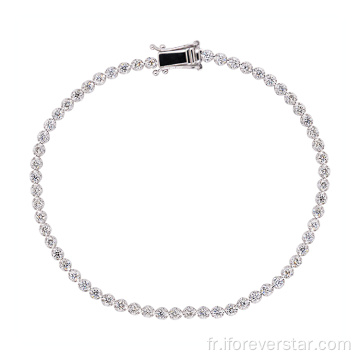 Bracelet de tennis Diamond HTHP Diamond